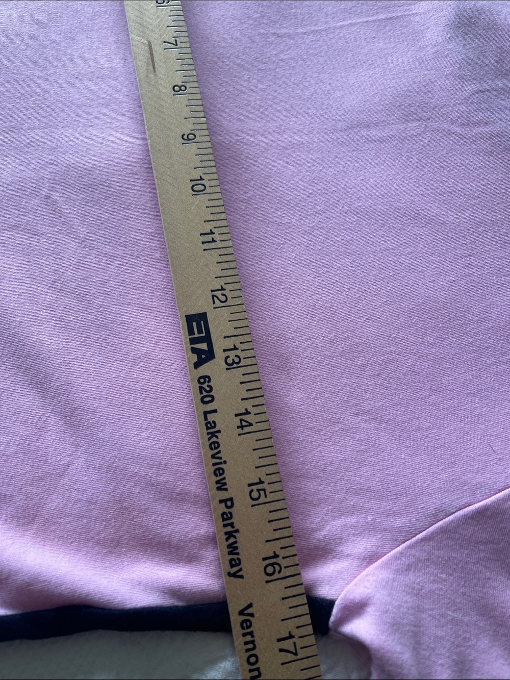 Pink Rhinestone Logo Ringer Tee for Kids - Picture 5 of 6